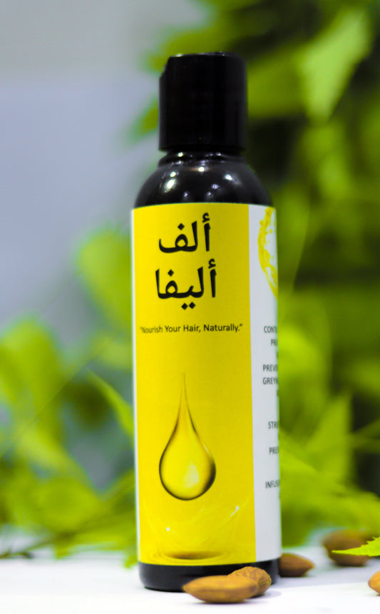 Alif Alifa Hair Food Oil For Healthy Long & Strong Hair | Hair fall