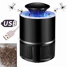 Mosquito Killer Lamp LED Mosquitoes Repellent - Electric Portable USB Powered Insect Pest Catcher Non-Toxic Killer Indoor Mosquito Trap Mute Silent